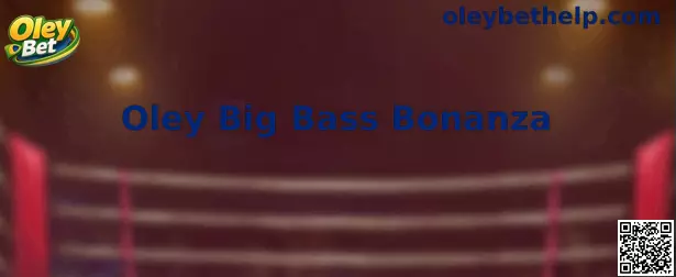 Representação visual do jogo Oley Big Bass Bonanza