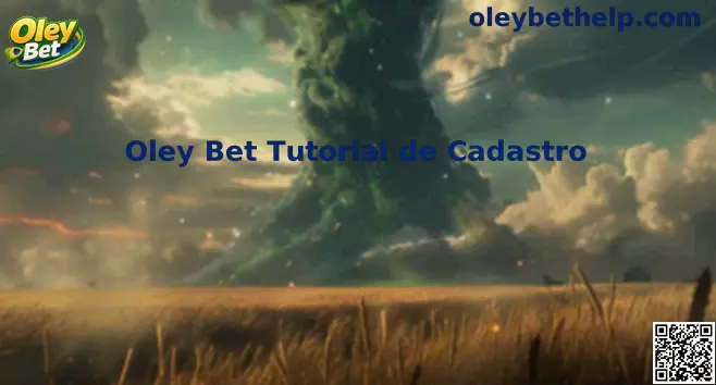 Tutorial de cadastro Oley Bet